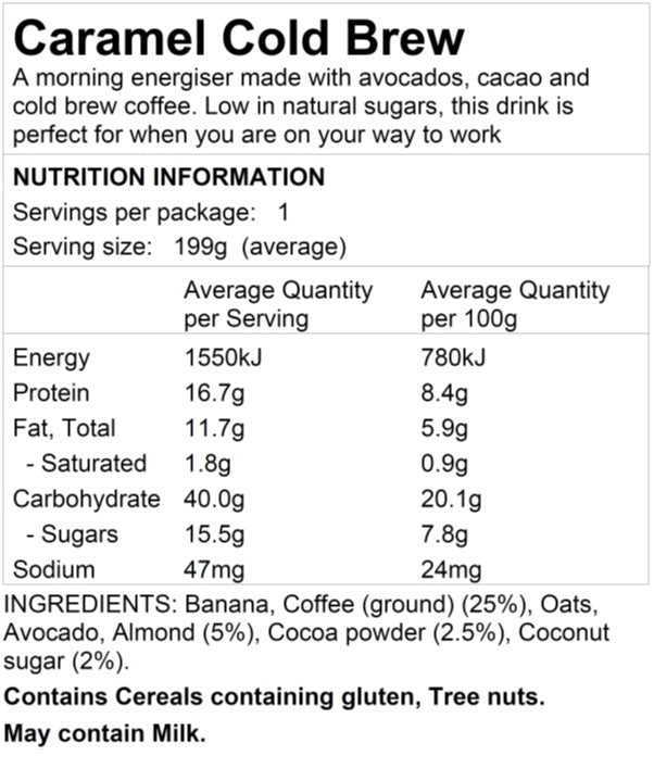 Caramel Cold Brew