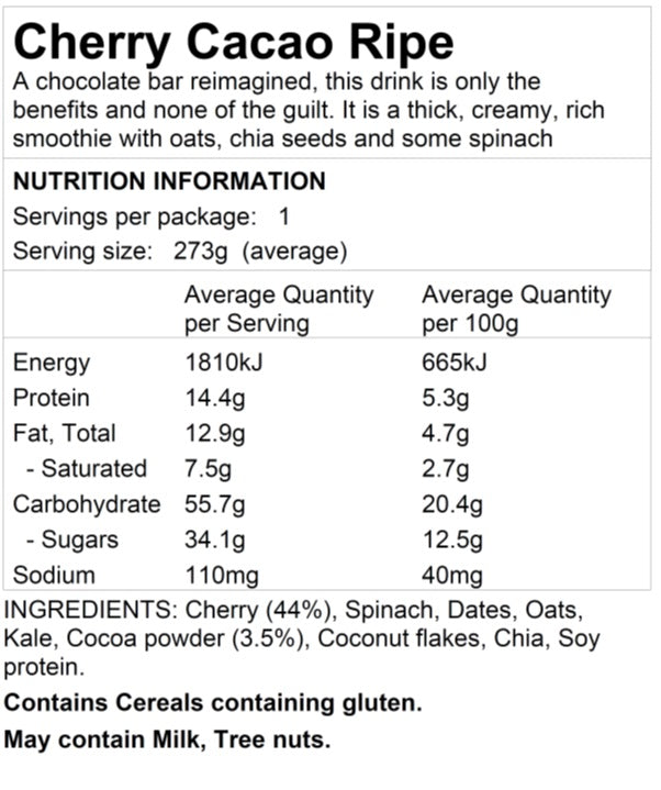 Cherry Cacao Ripe