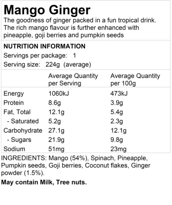 Mango Ginger