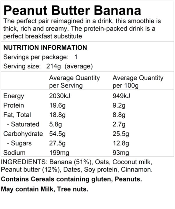 Peanut Butter Banana