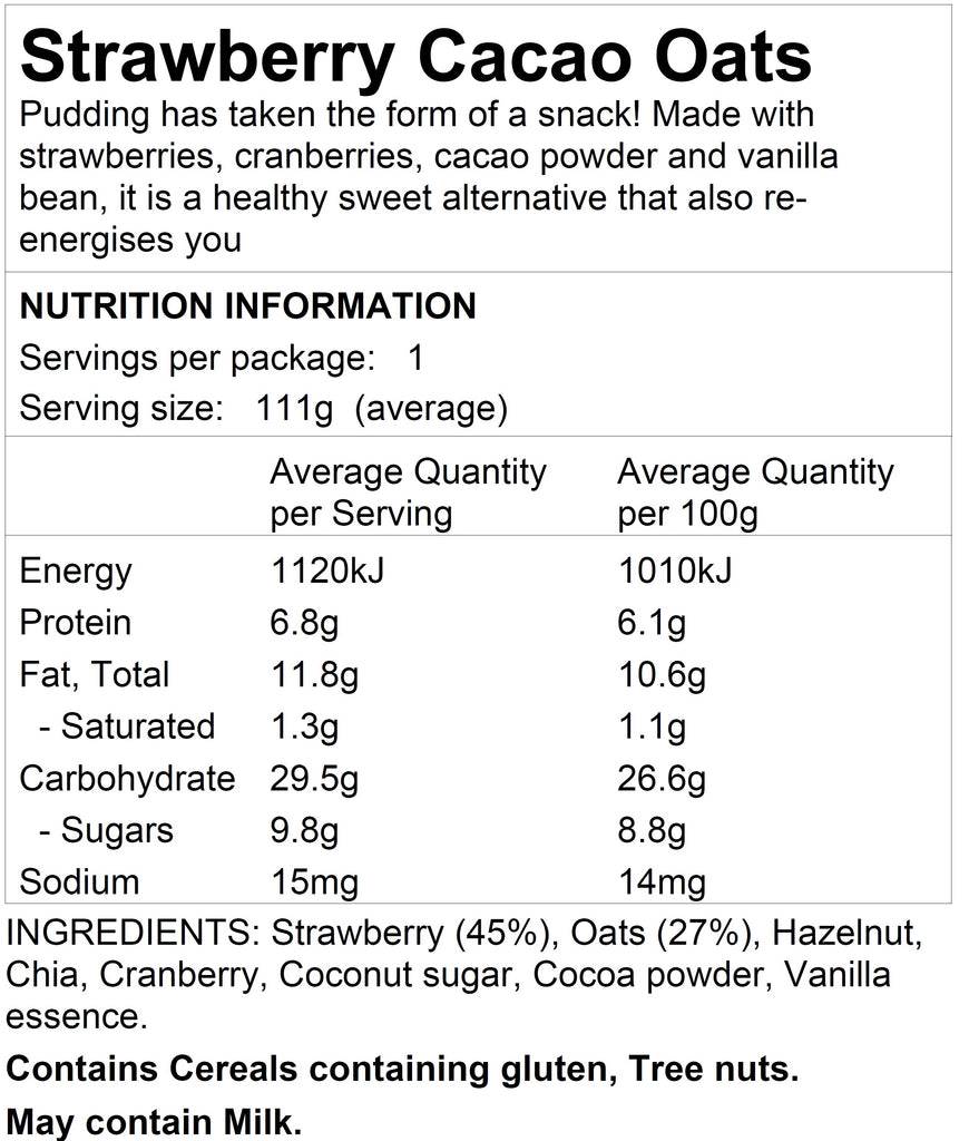 Strawberry Cacao